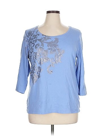Zenergy by Chico's 3/4 Sleeve Top (view 1)