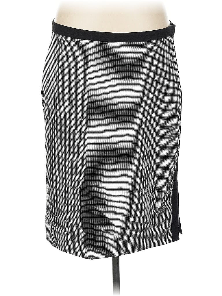 Pre-owned Jones New York Collection Casual Skirt In Gray