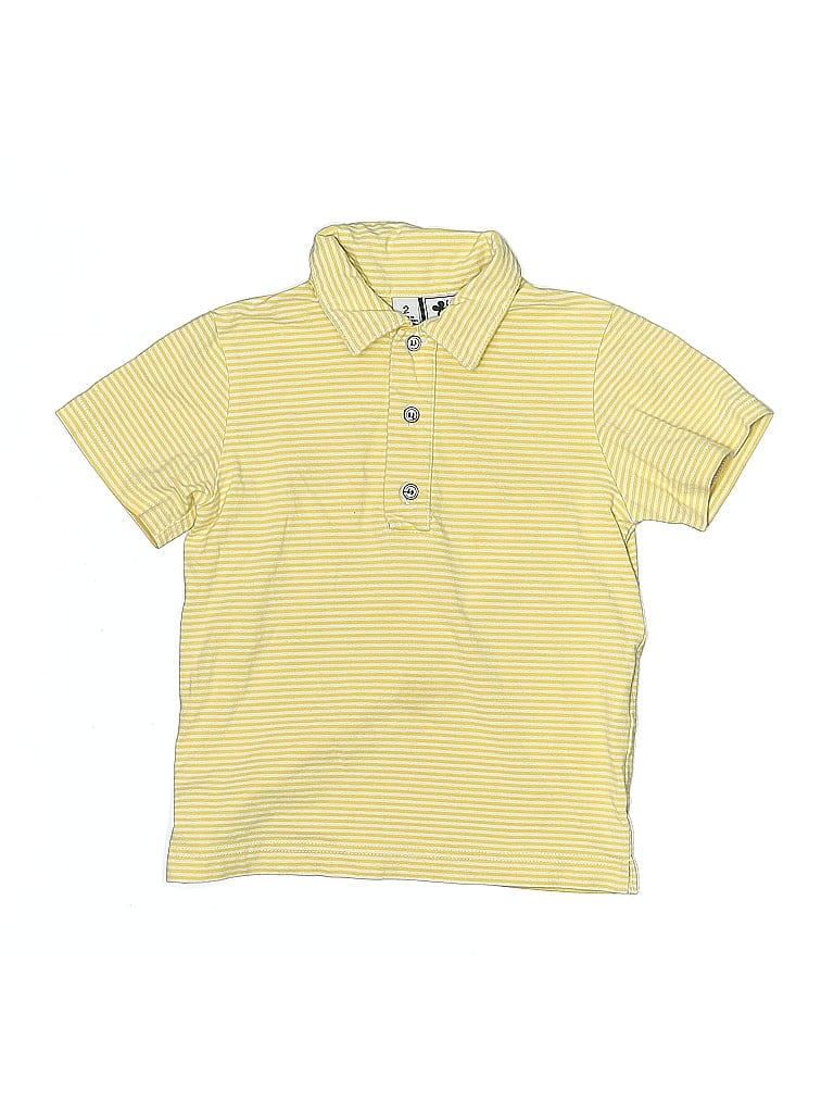 Click to view more detailed imagery on our partner's website Pre-owned Busy Bees Kids' Short Sleeve Polo Shirt In Yellow