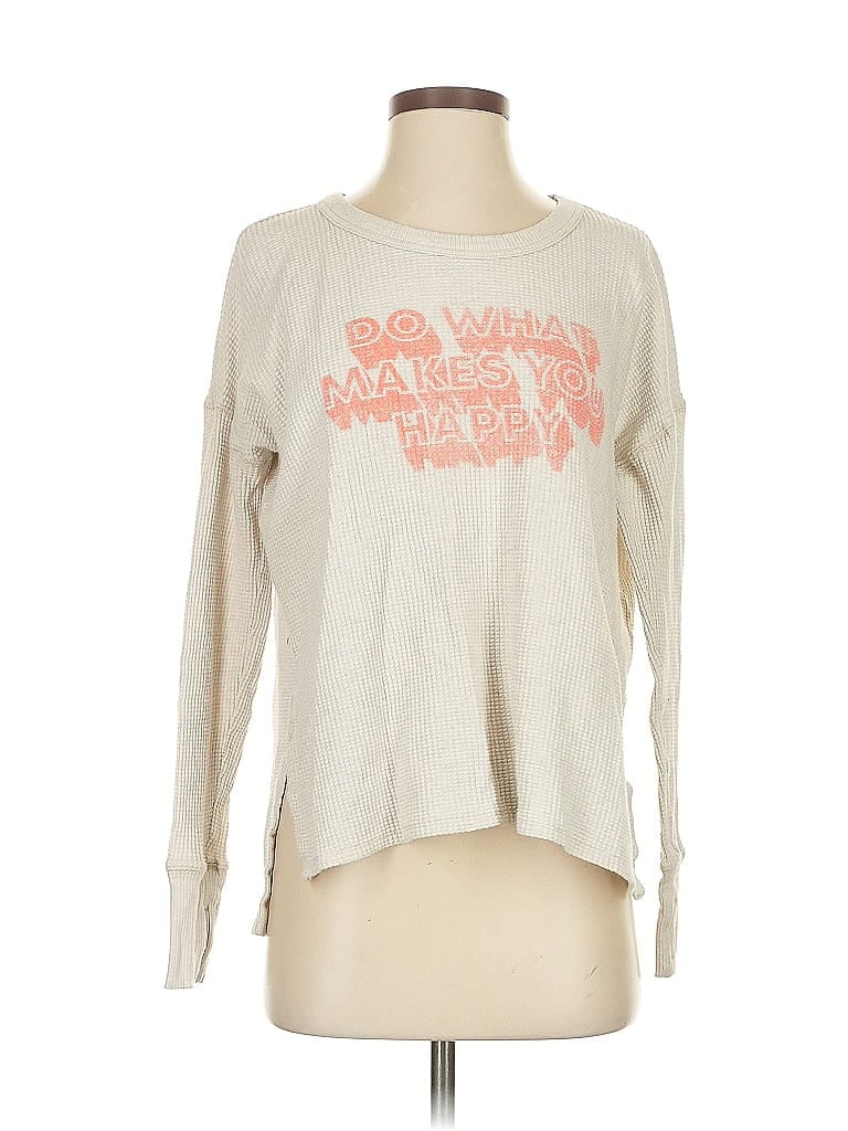 Pre-owned Offline By Aerie Pullover Sweater In White