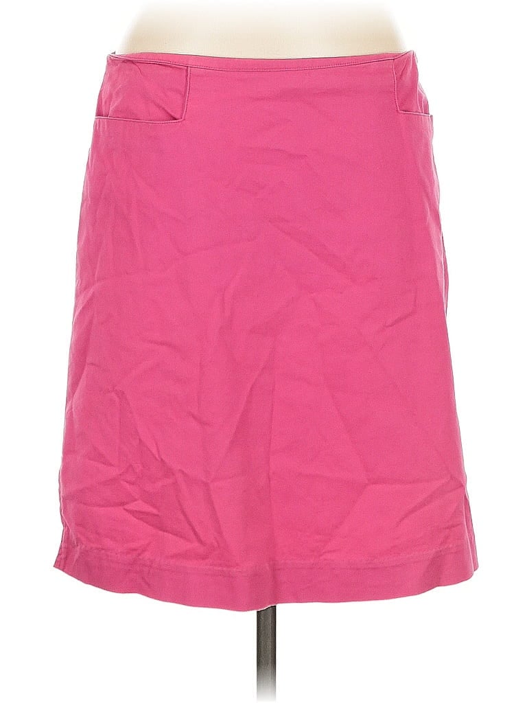Pre-owned Geoffrey Beene Sport Casual Skirt In Pink