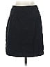 Boohoo 100% Polyester Solid Black Denim Skirt Size 4 - photo 2