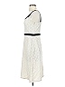 Ann Taylor LOFT Chevron-herringbone Ivory Casual Dress Size 4 (petite) - photo 5