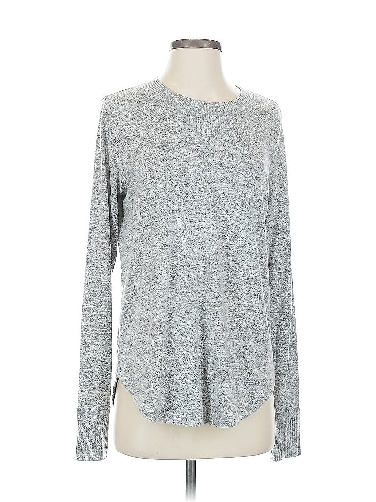 ABERCROMBIE & FITCH Pre-owned Pullover Sweater In Silver