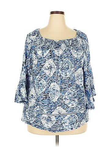 Ruby Rd. 3/4 Sleeve Blouse (view 1)