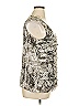 Rafaella 100% Polyester Silver Sleeveless Blouse Size 1X - photo 4