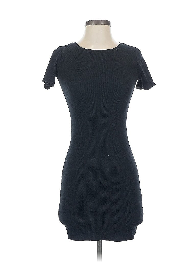 Pre-owned Open Edit Casual Dress In Black