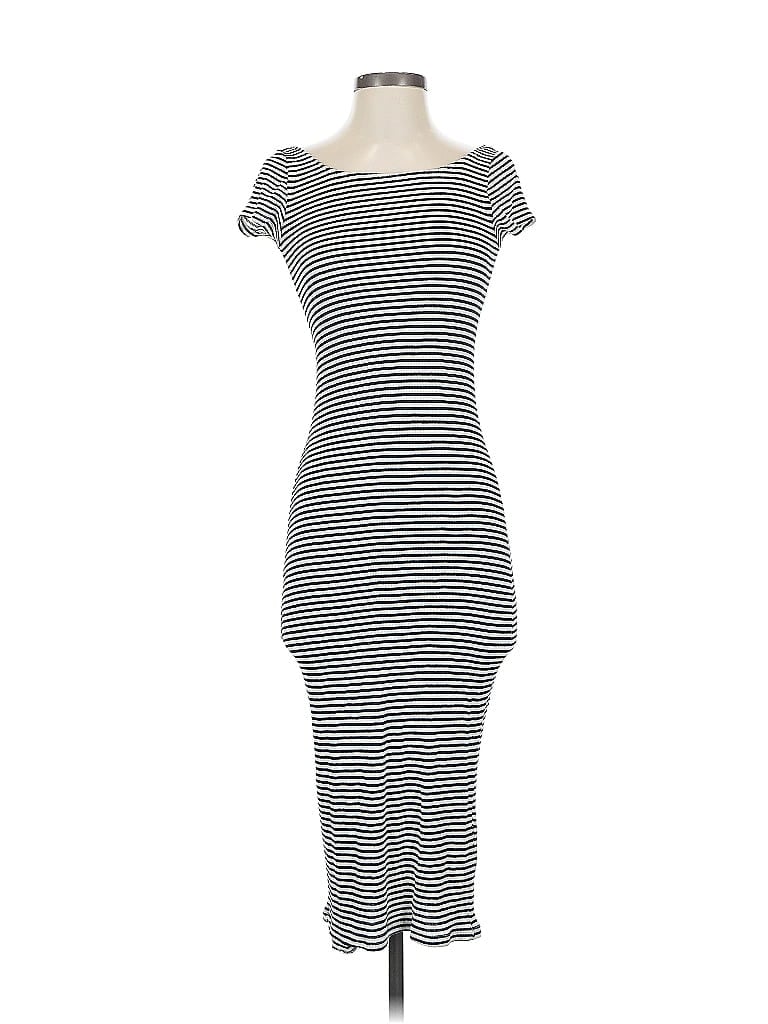 Pre-owned Trafaluc By Zara Casual Dress In White