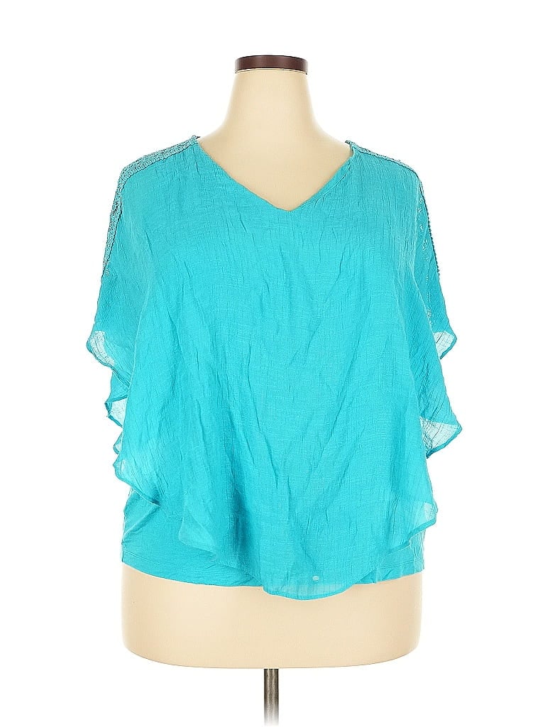 Pre-owned Agb Cardigan Sweater In Blue