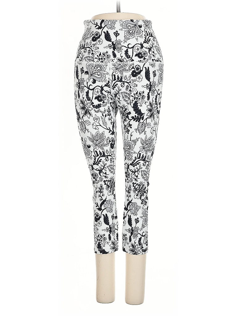 Pre-owned Uniquely Lorna Jane Active Pants In White