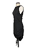 Unbranded 100% Polyester Solid Black Cocktail Dress Size S - photo 5