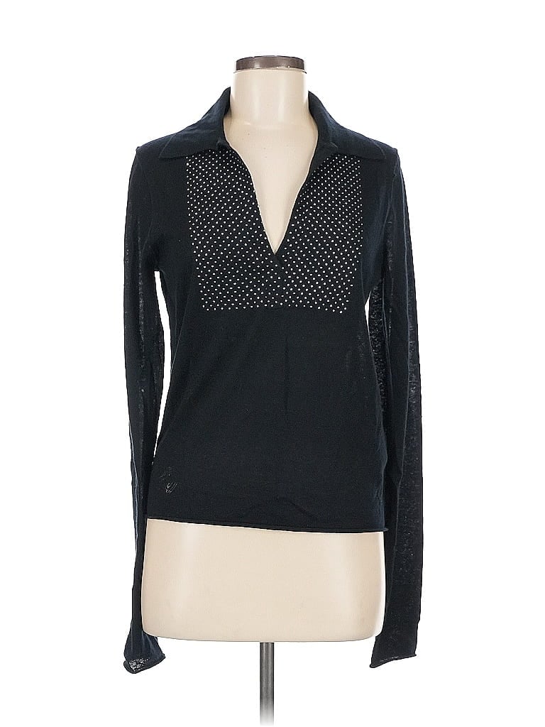 Pre-owned Zadig & Voltaire Cashmere Pullover Sweater In Black