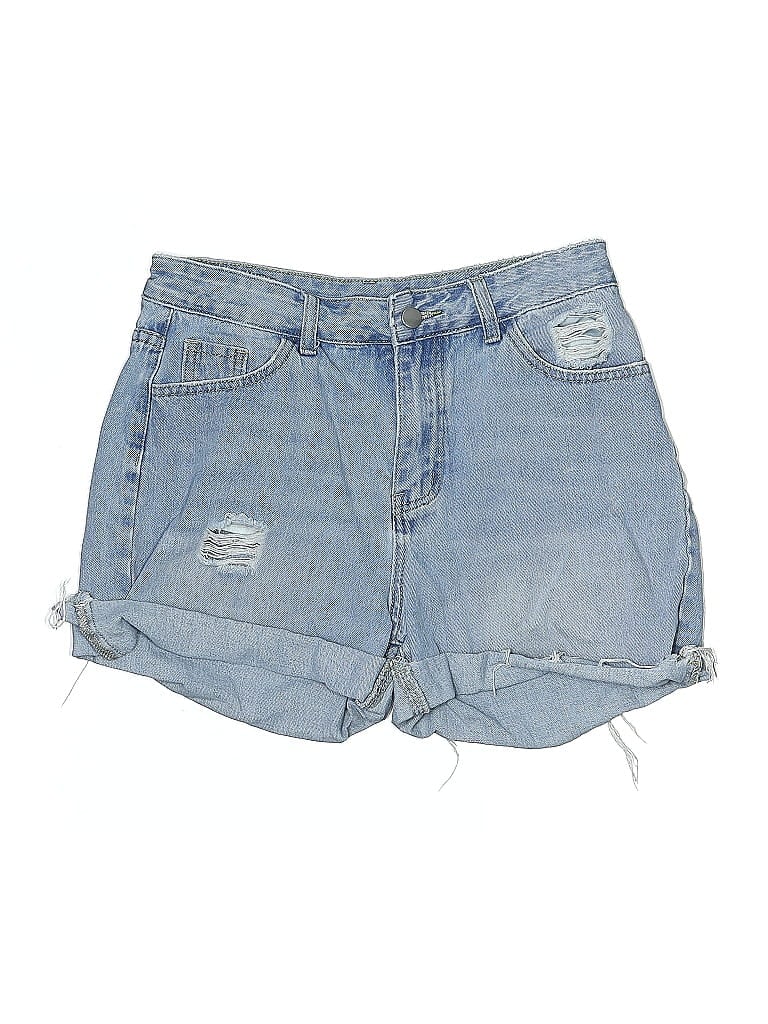 Pre-owned Shein Denim Shorts In Blue