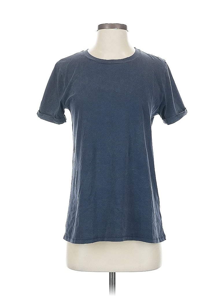 Click to view more detailed imagery on our partner's website Pre-owned Paige Short Sleeve T-shirt In Blue
