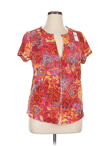 Pilcro Short Sleeve Blouse (view 1)