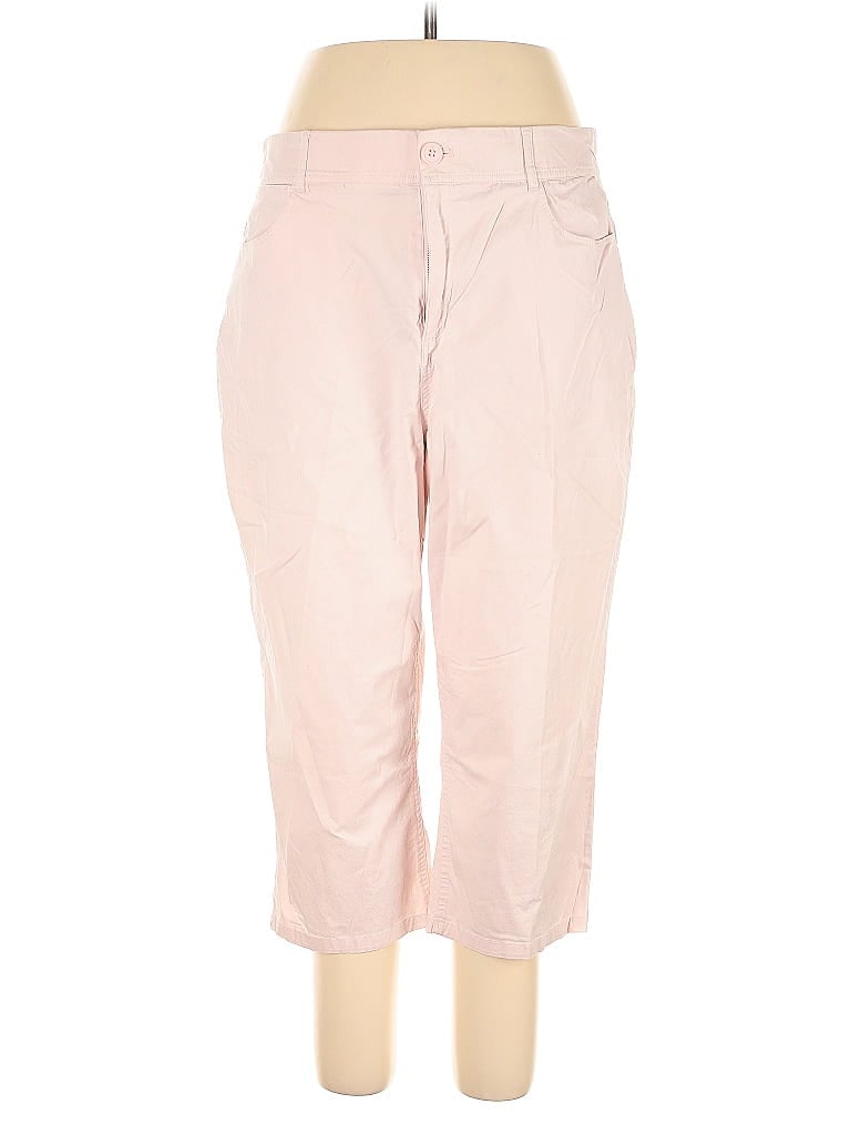 Pre-owned Christopher & Banks Casual Pants In Pink