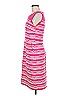 Lands' End Stripes Pink Casual Dress Size 8 - photo 5