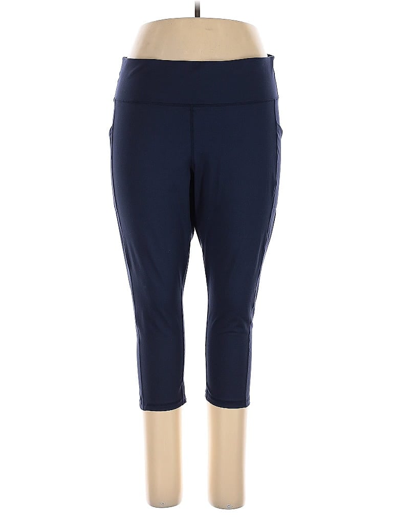 Pre-owned Ideology Active Pants In Blue