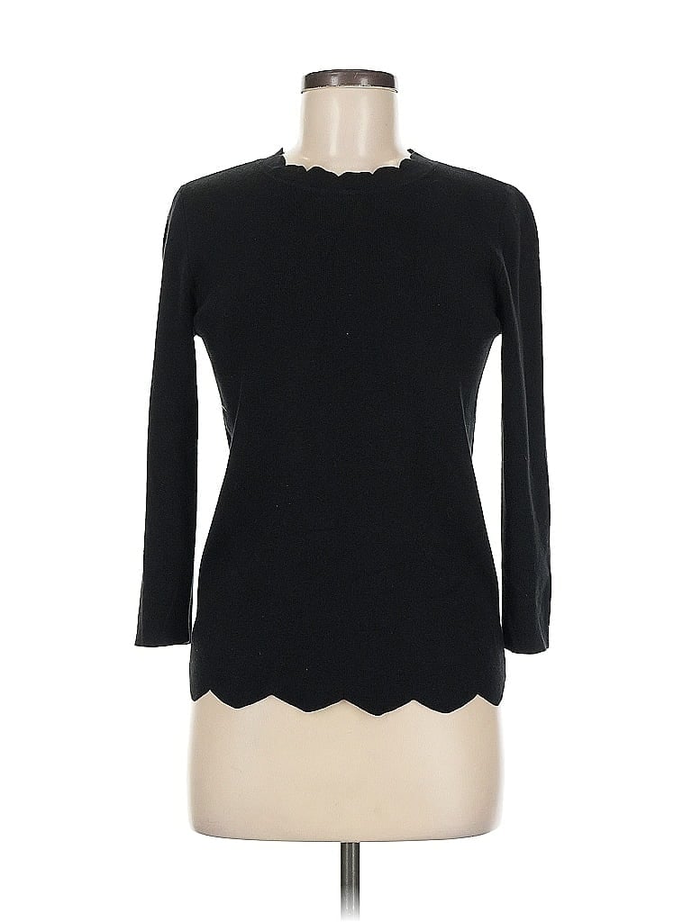 Pre-owned Halogen Pullover Sweater In Black