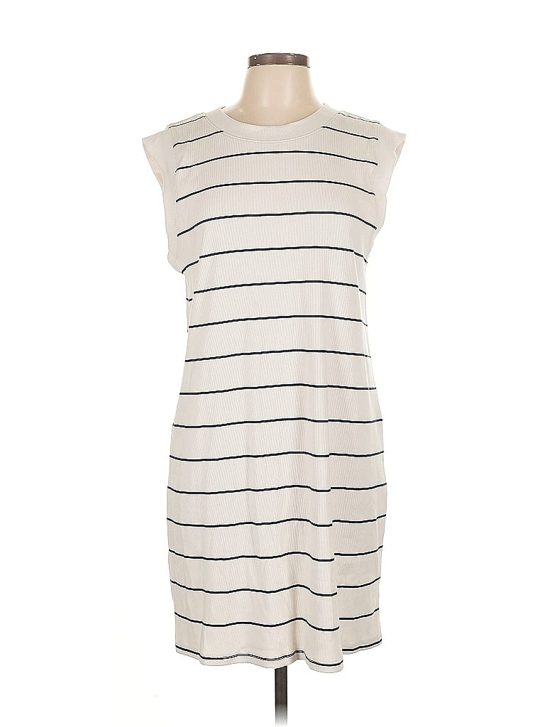 Pre-owned A New Day Casual Dress In White