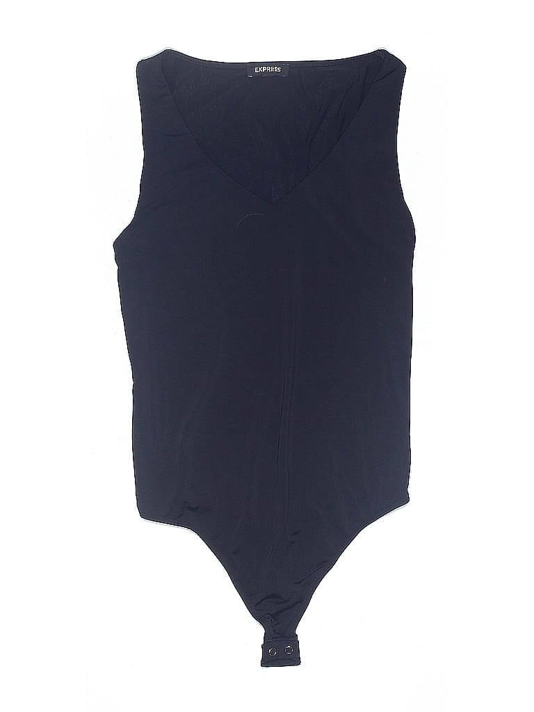 Pre-owned Express Bodysuit In Blue
