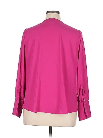 Halogen 3/4 Sleeve Blouse (view 2)