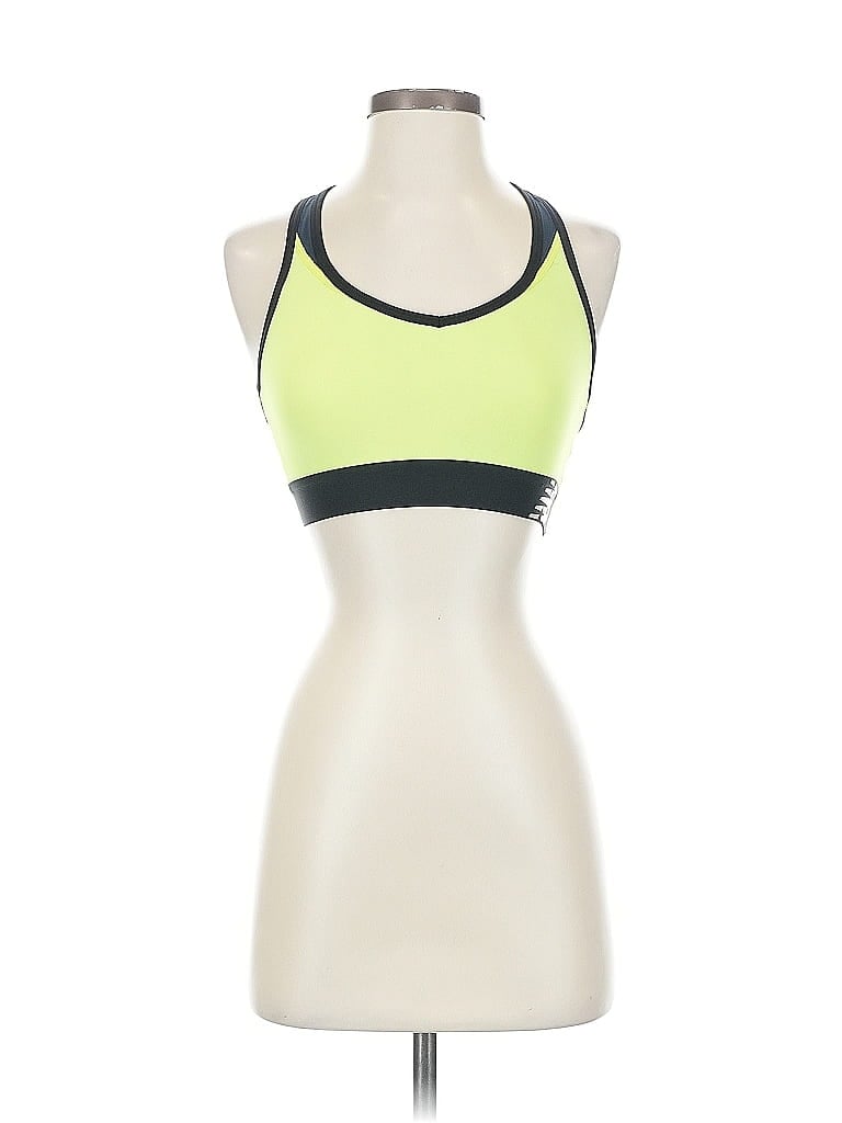 Pre-owned New Balance Sports Bra In Green