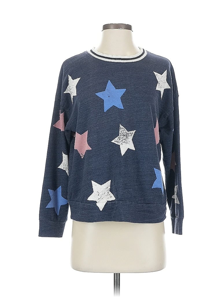 Pre-owned Splendid Sweatshirt In Blue