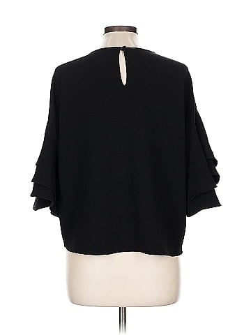 Aqua 3/4 Sleeve Top (view 2)