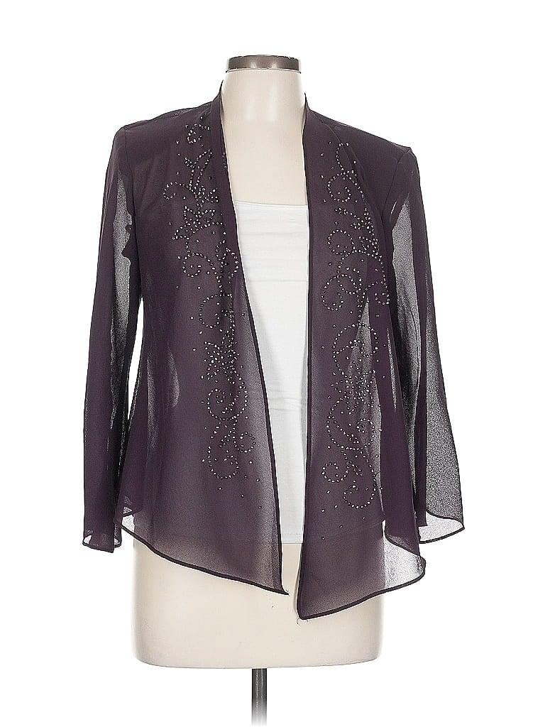 Pre-owned R & M Richards Blazer Jacket In Purple