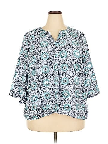 Jones New York 3/4 Sleeve Blouse (view 1)