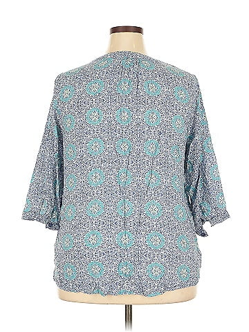 Jones New York 3/4 Sleeve Blouse (view 2)