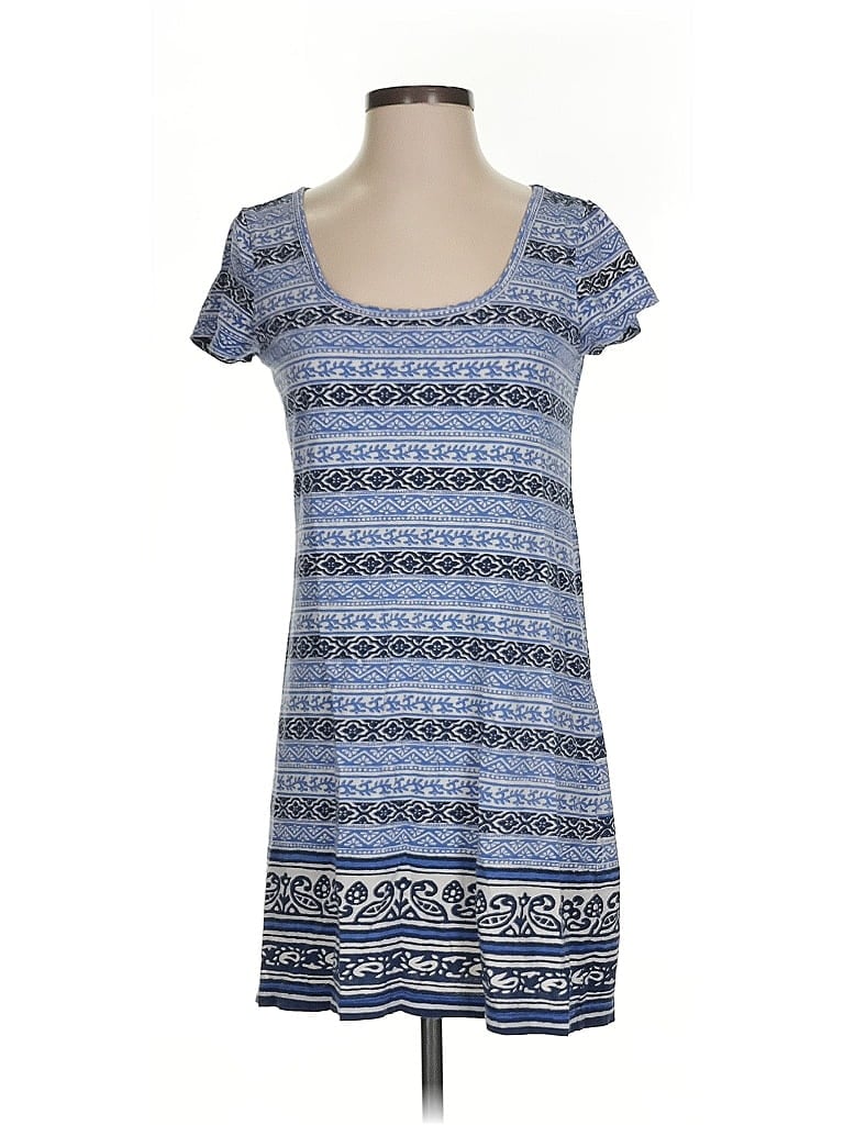Pre-owned Irving & Fine For Lucky Brand Casual Dress In Blue