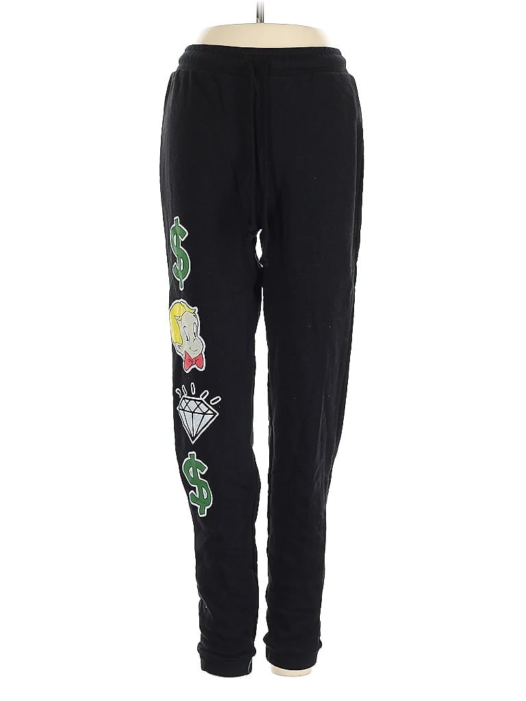 Pre-owned Assorted Brands Track Pants In Black