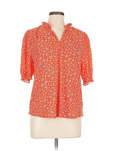 MELLODAY Short Sleeve Blouse (view 1)