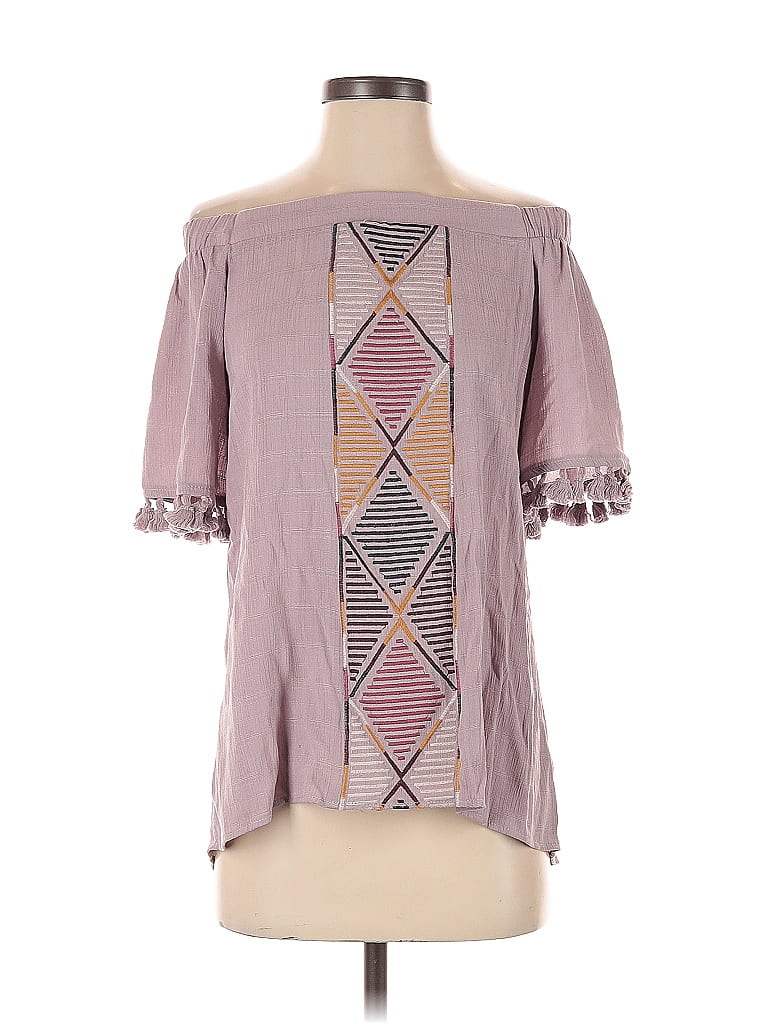 Pre-owned Knox Rose 3/4 Sleeve Blouse In Pink