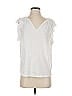 Unbranded White Short Sleeve Top Size S - photo 1