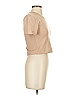 Zara Tan Short Sleeve T-Shirt Size S - photo 4
