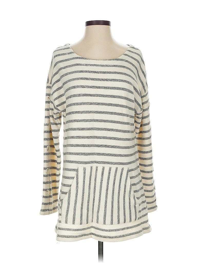 Pre-owned Soft Surroundings Pullover Sweater In White