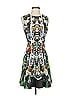 Clover Canyon Graphic Green Black Cocktail Dress Size XS - photo 1