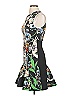 Clover Canyon Graphic Green Black Cocktail Dress Size XS - photo 5