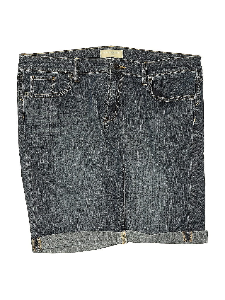 Pre-owned Banana Republic Factory Store Denim Shorts In Blue