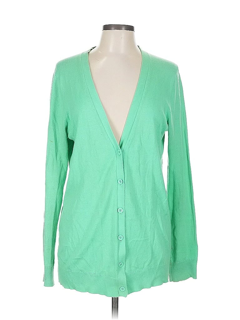 Pre-owned Gap Outlet Cardigan Sweater In Green