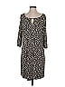 Laundry by Shelli Segal Animal Print Black Casual Dress Size S - photo 1