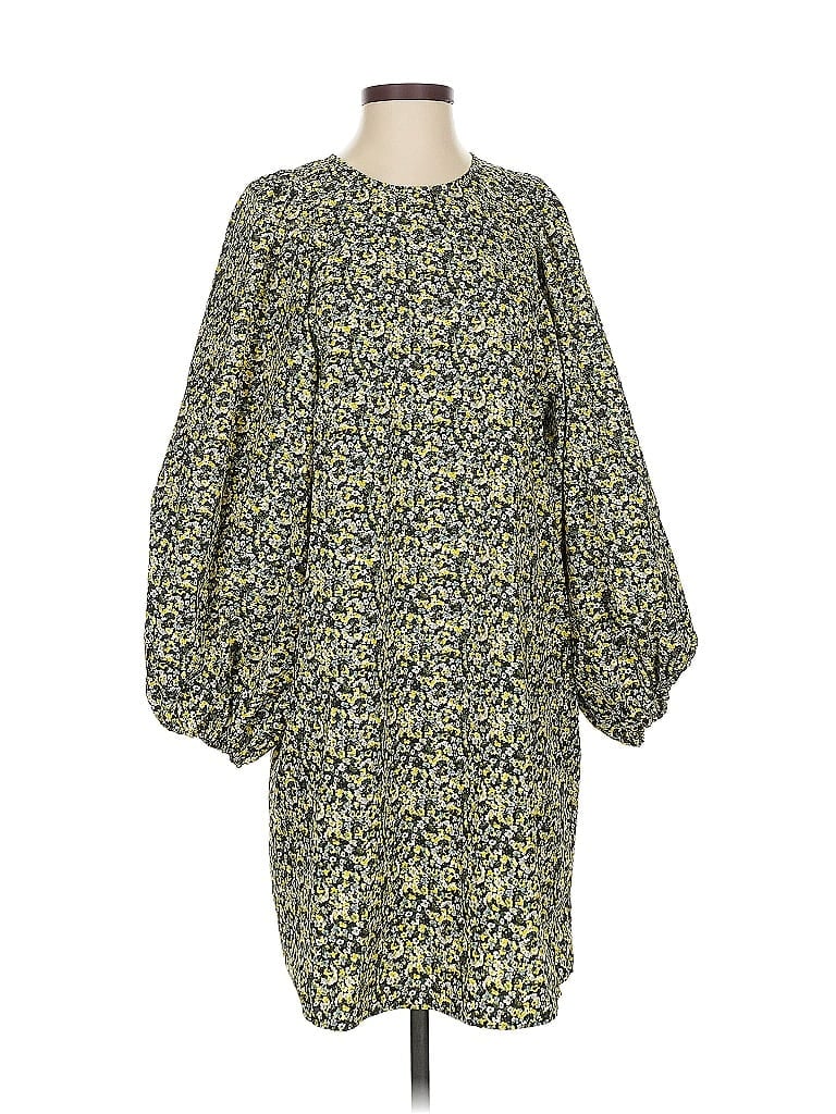 Pre-owned H&m Casual Dress In Yellow