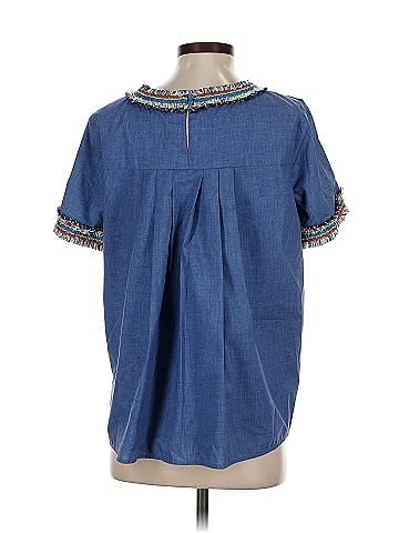 Pleione Short Sleeve Blouse (view 2)