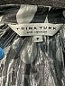 Trina Turk Silver 3/4 Sleeve Silk Top Size P (petite) - photo 7