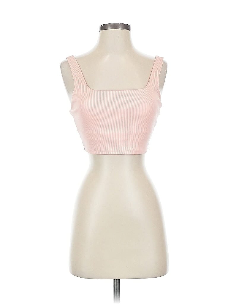 Pre-owned Gap Fit Tube Top Pink Strapless Neckline Tops