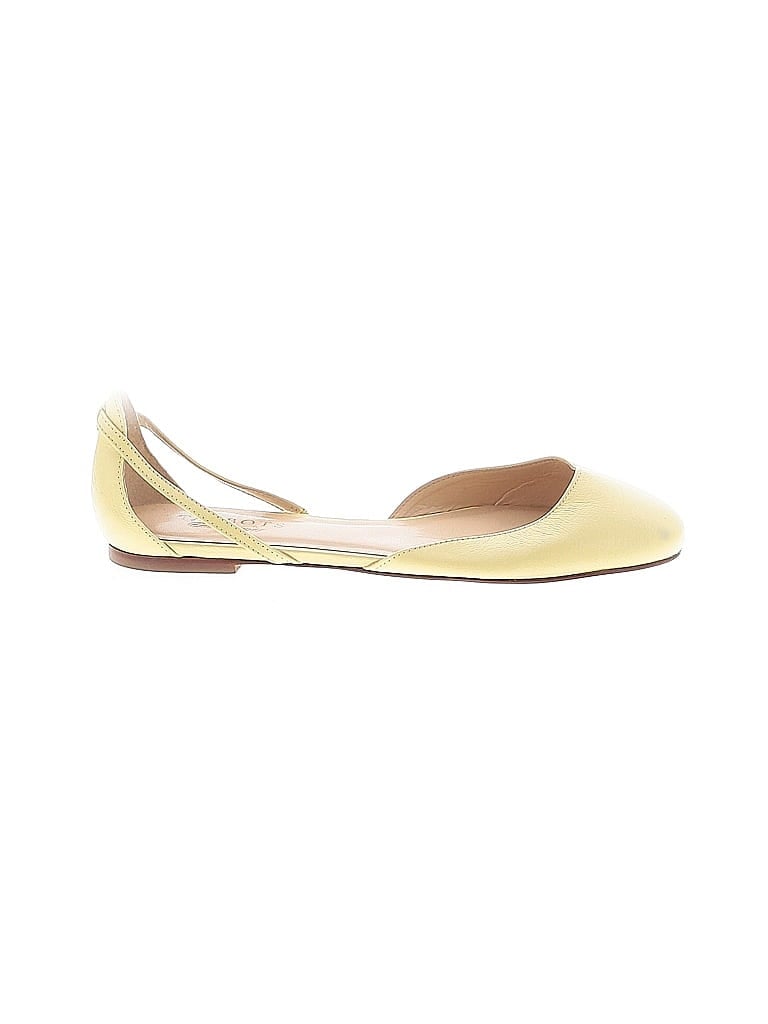 Pre-owned Talbots Flats In Yellow
