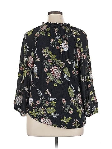 Ann Taylor LOFT Outlet 3/4 Sleeve Blouse (view 2)